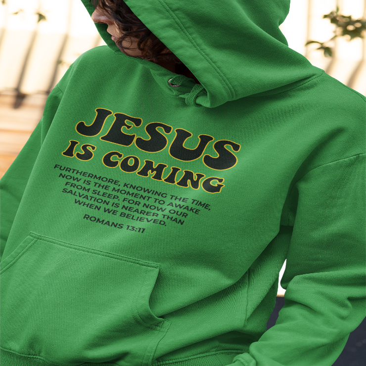 Romans 13:11 Unisex Hoodie (Blk)