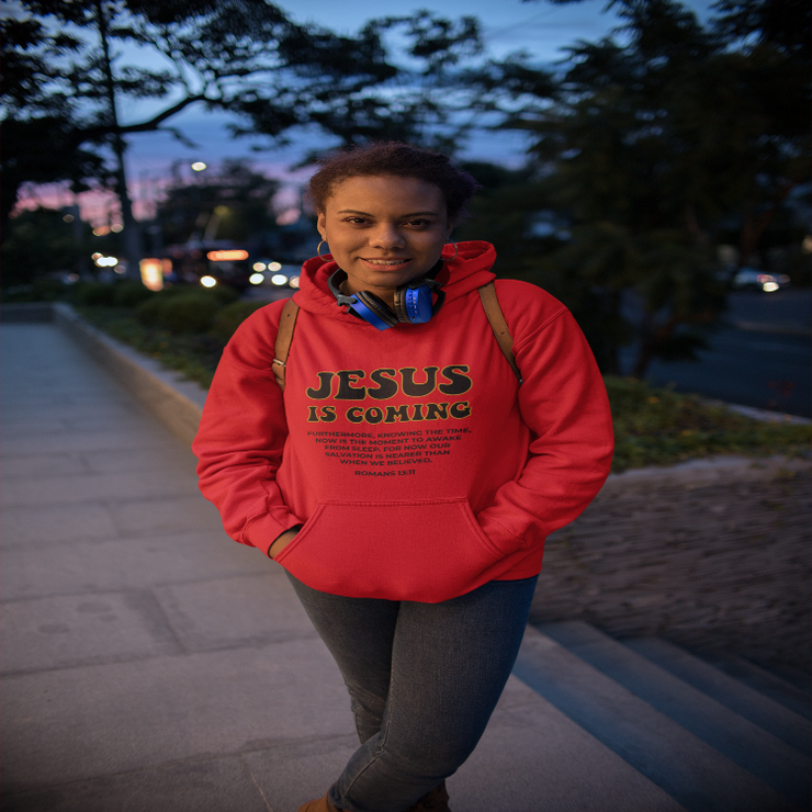 Romans 13:11 Unisex Hoodie (Blk)