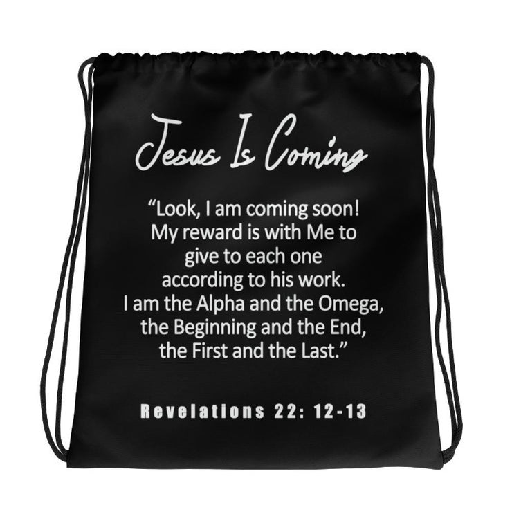 Rev 22:12 Drawstring Bag