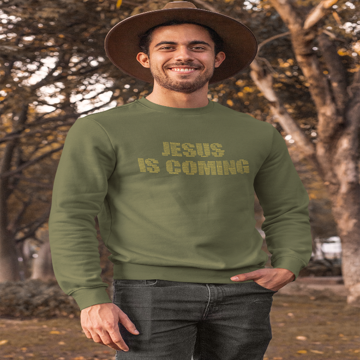 The Redeemer Unisex Sweatshirt (Gold)