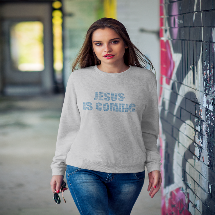 The Redeemer Unisex Sweatshirt (Blue)